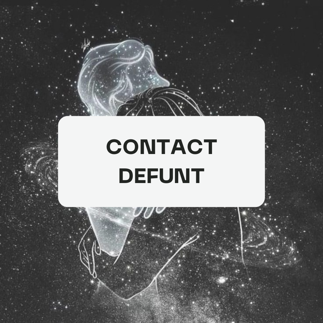 Contact Défunt | Message d'un proche disparu